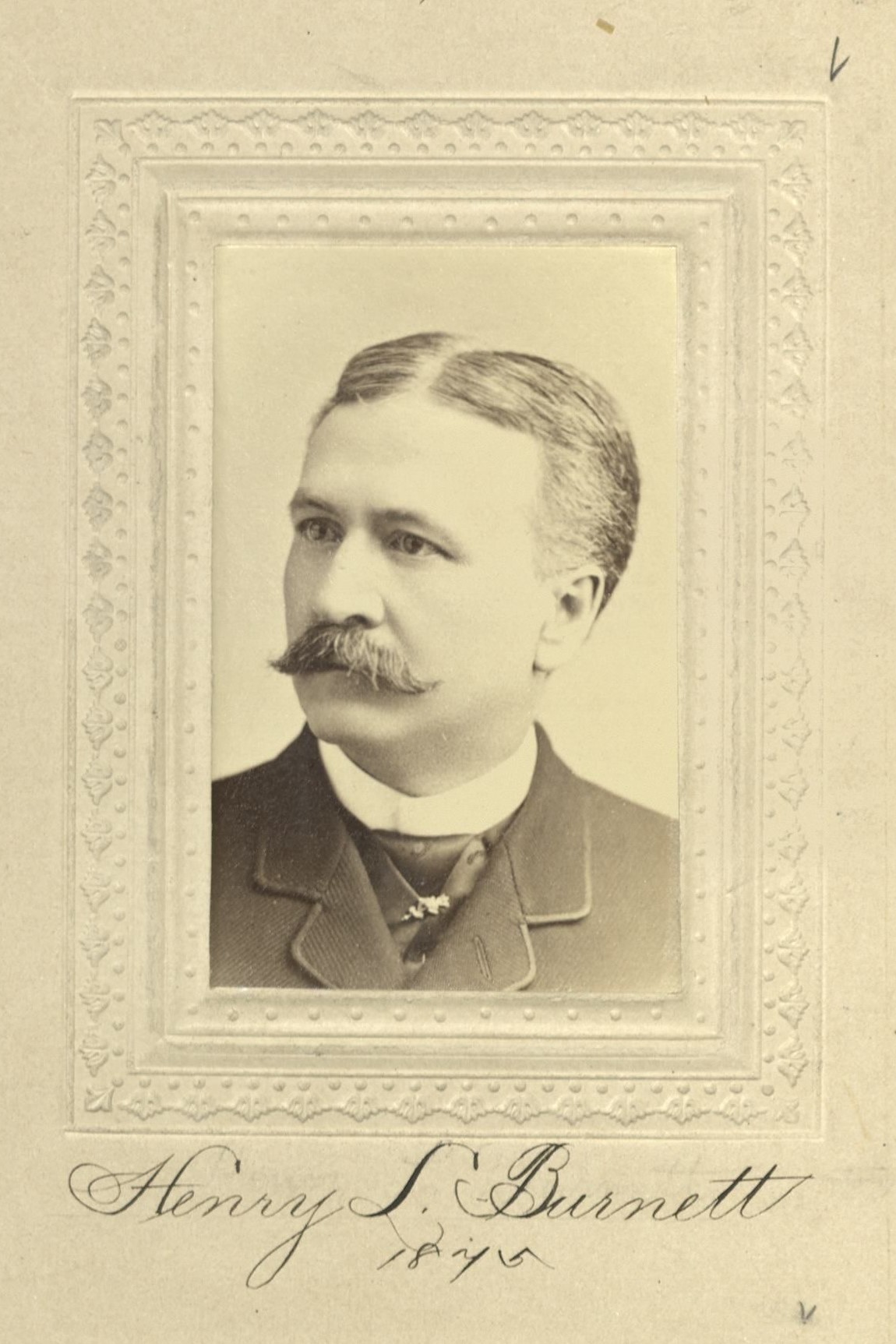 Member portrait of Henry L. Burnett